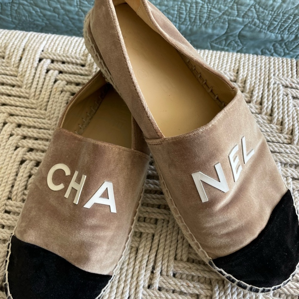 CHANEL ESPADRILLE FLATS